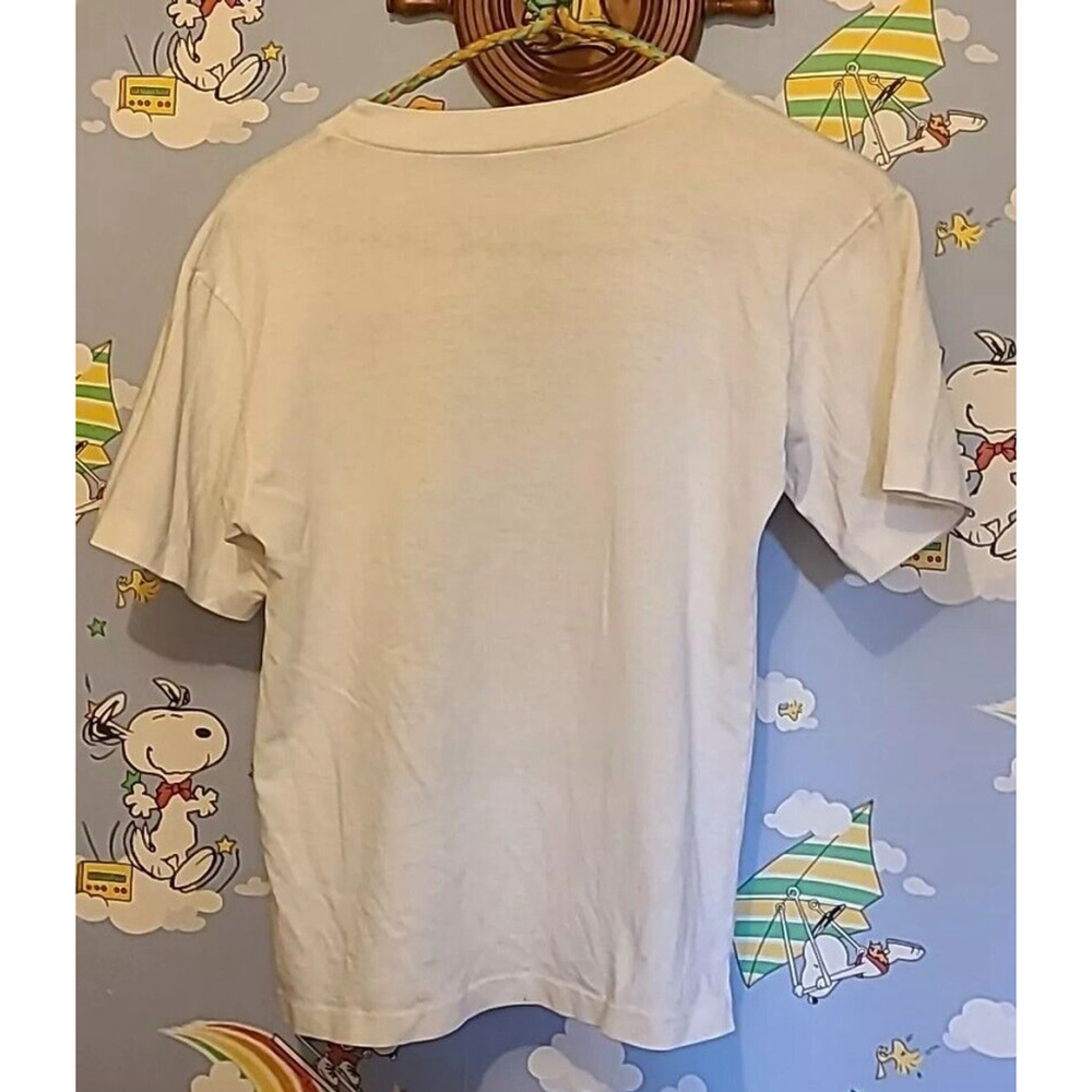 Vintage 90s 1990 Teenage Mutant Ninja Turtles Youth Large TShirt Mirage White - Picture 6 of 12